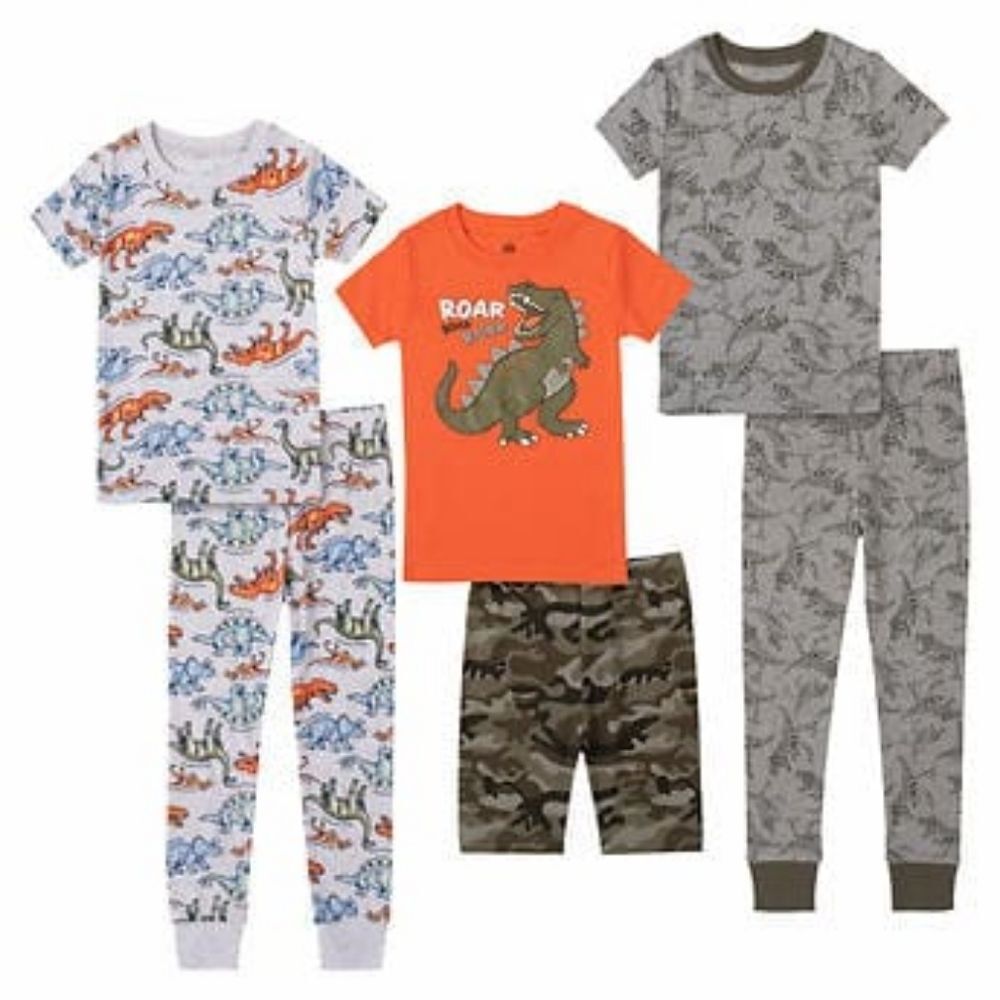 Kids Headquarters Kids' 6-piece Cotton PJ Set